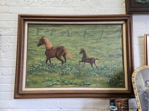 Horse painting 44 x 32