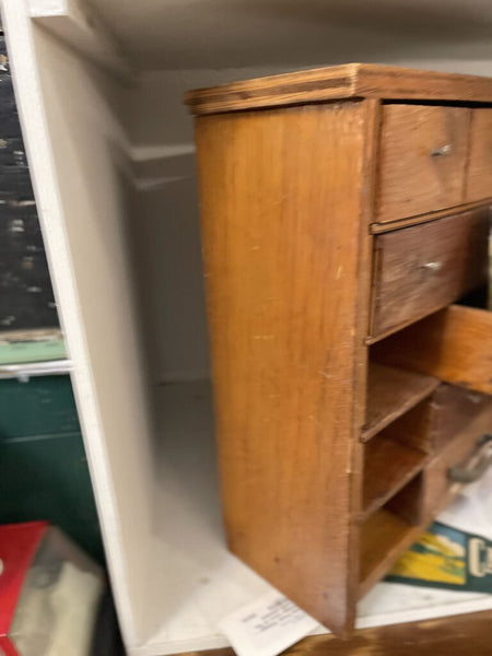 Jens Fresh Vintage ~ Vintage handmade Wood drawer cabinet