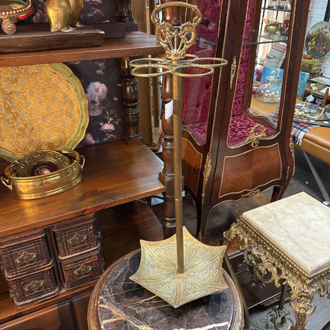 Brass umbrella stand