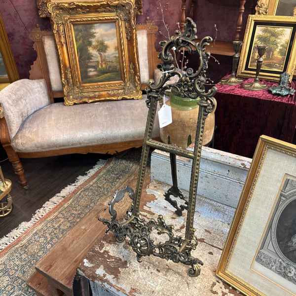 Iron easel