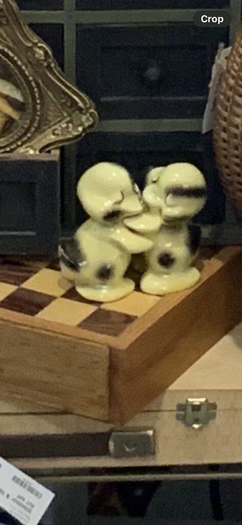 Vintage MCM Van Telligen "Huggers" salt and pepper