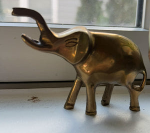Brass Elephant 2.5" x 4" W1735