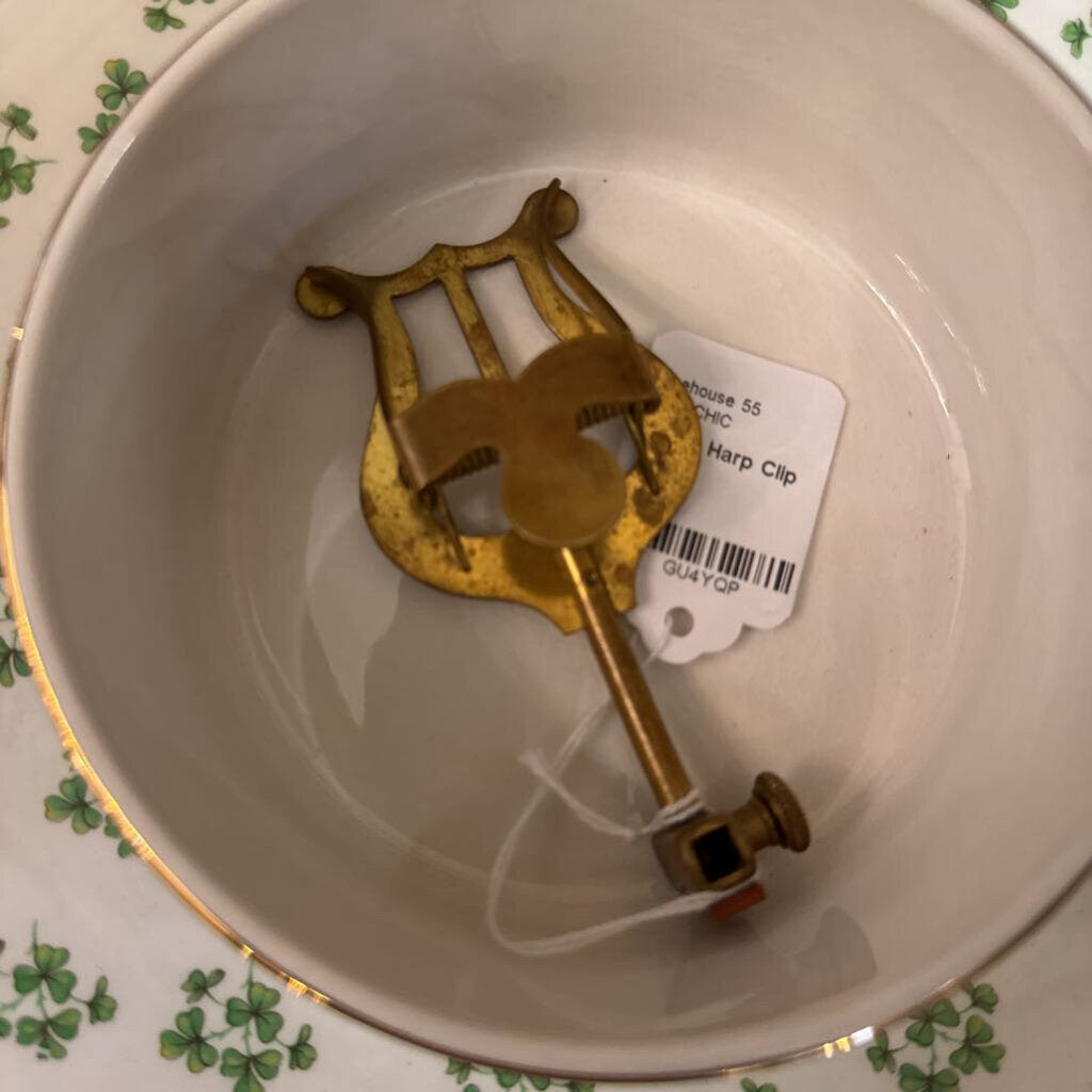 Brass Harp Clip