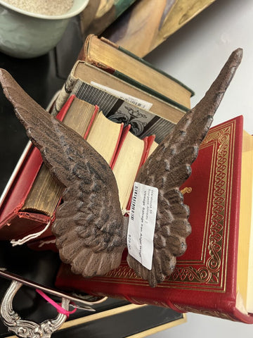 Vintage Salvage Iron Angel Wings