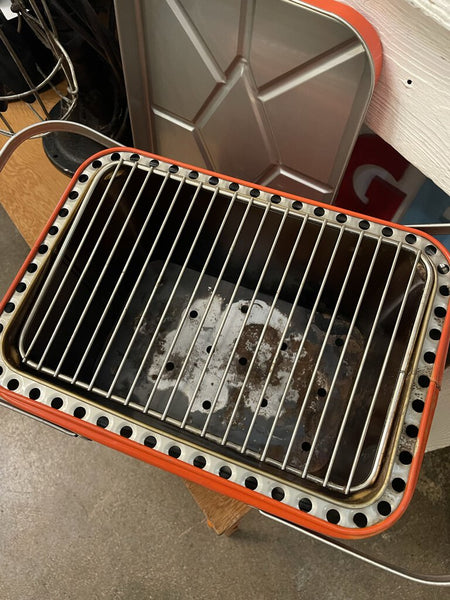 Jens Fresh Vintage ~Rare Vintage Nesco Charcoal Grill tin .
