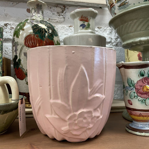Moxie - 1930s Pink McCoy Lotus Planter