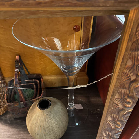 Giant martini glass, price firm