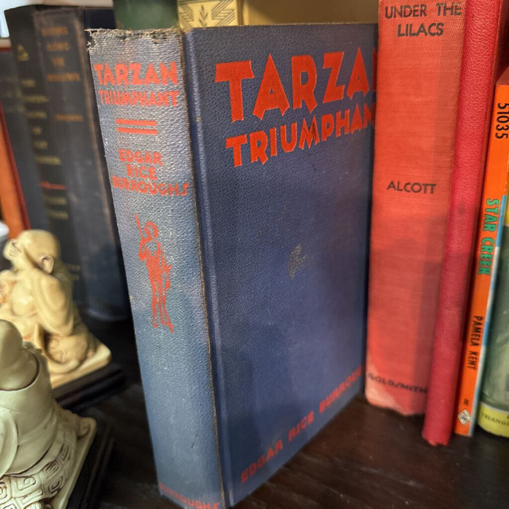 Tarzan Triumphant (Hardcover) Burroughs, Edgar Rice Published by Edgar Rice Burroughs Inc (1932)