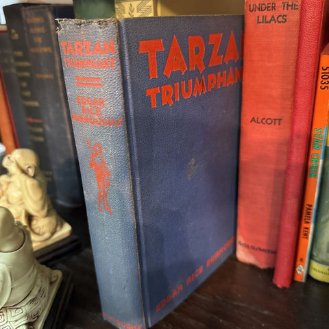 Tarzan Triumphant (Hardcover) Burroughs, Edgar Rice Published by Edgar Rice Burroughs Inc (1932)