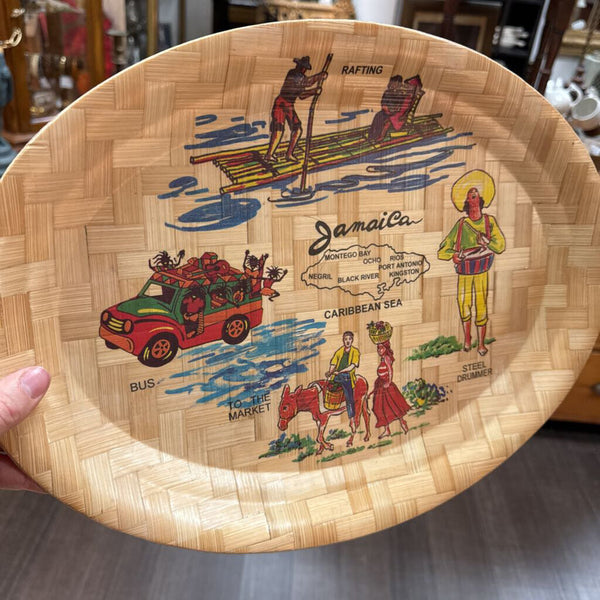 Bamboo Tray from Jamaica W1023