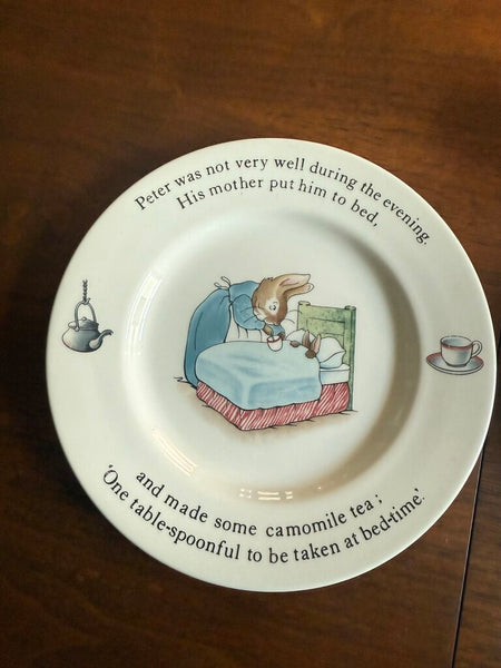 Set of 4 Beatrix Potter Wedgwood Dish Set W1749