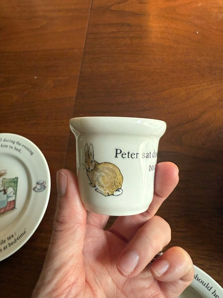 Set of 4 Beatrix Potter Wedgwood Dish Set W1749