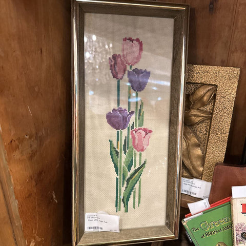 Cross stitch Tulips 7x15