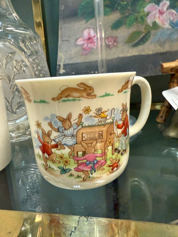 Royal Doulton Bunnykins Mug 3"tall W1762