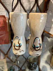 Vintage Bird S&P Shakers~ 2.25" w x 6" t