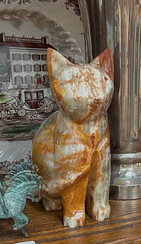 Vintage Large Onyx Cat