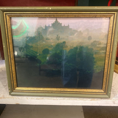 Vintage Moody Landscape 9" x 11"