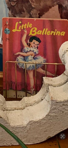 Rare vintage "LITTLE BALLERINA " Rand McNallys book