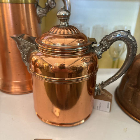 Rochester NY Copper Teapot w Peqter