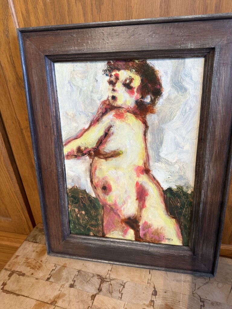 Original Oil Painting, signed J. Swinton