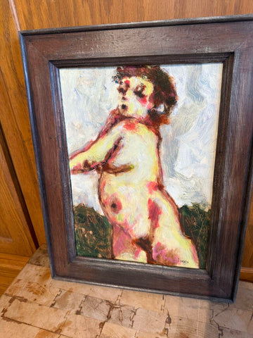 Original Oil Painting, signed J. Swinton