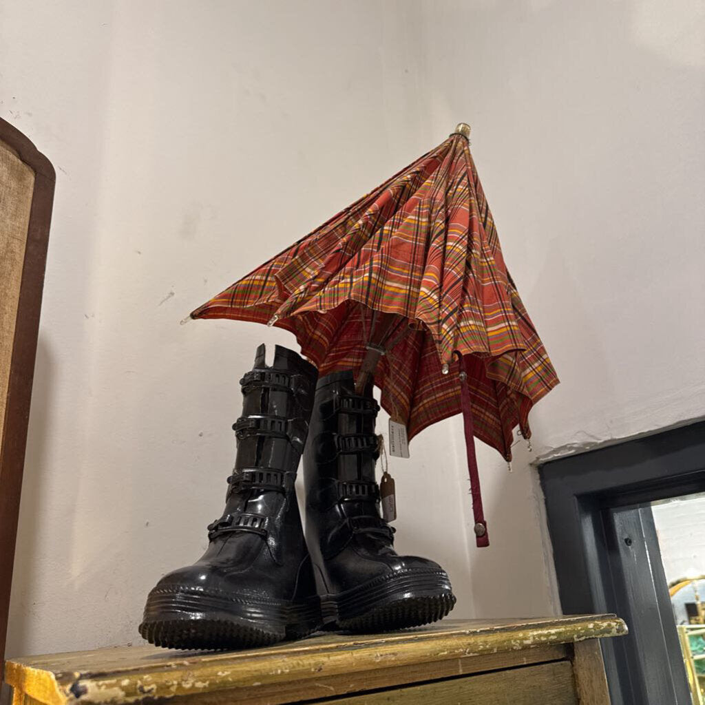 Children's Plaid Umbrella