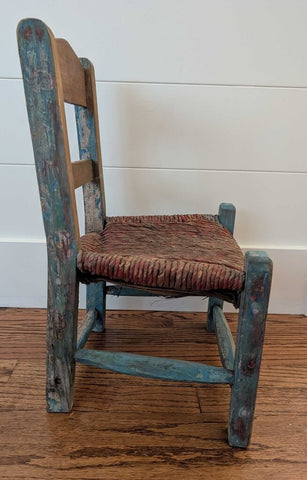 Antique Primitive Childs Chair