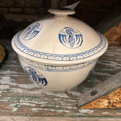 Blue and White Phoenix Bowl