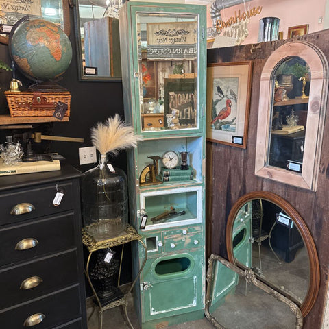 Green Medical Cabinet 18W 12D 81H IN STORE PICKUP ONLY