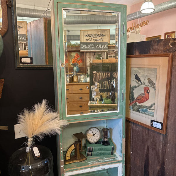 Green Medical Cabinet 18W 12D 81H IN STORE PICKUP ONLY