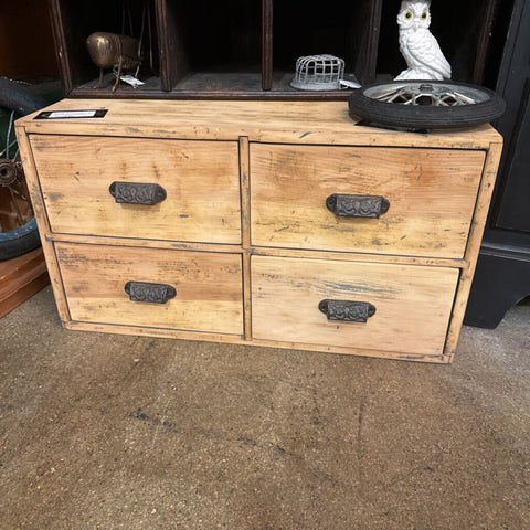 4 Drawer Card Catalog 23.5L 18D 13H IN STORE PICKUP ONLY