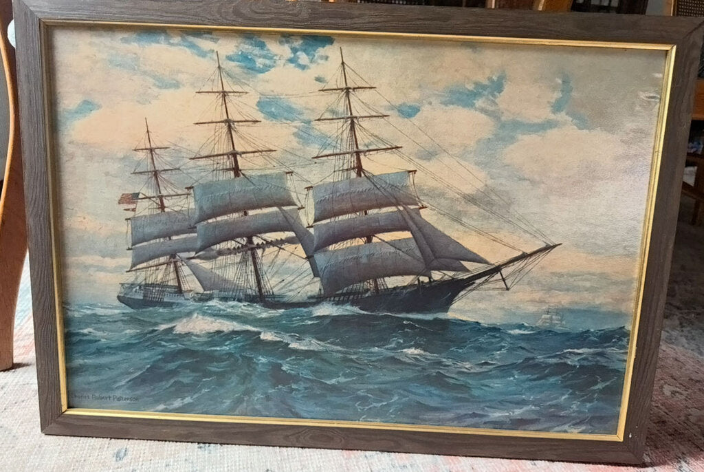 Ship Print 18" x 26" W1778
