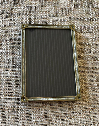 Vintage Mid Century Pearlized 5x7 Frame