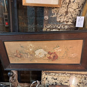 antique rose watercolor yardlong