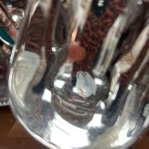 Ice Scoop Silver Plated Monogrammed 8.5"