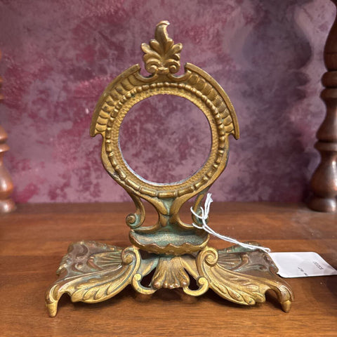 Cast metal open frame