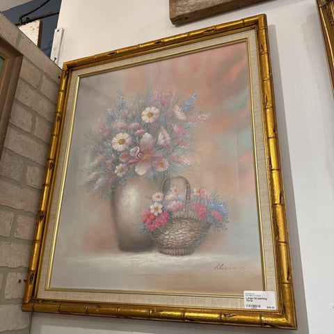 Large Oil painting floral