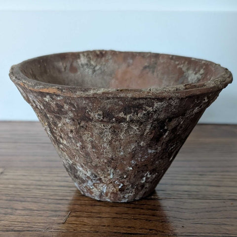 Vintage French Terracotta Pot 7x4