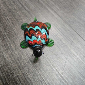 Glass turtle 3" long