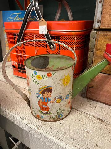 Jens Fresh Vintage ~ Vintage child's toy watering can