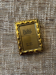 Vintage Brass Frame 2x3