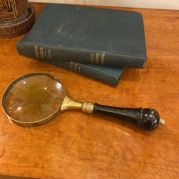Vintage Magnifying Glass 9"l x 4"w