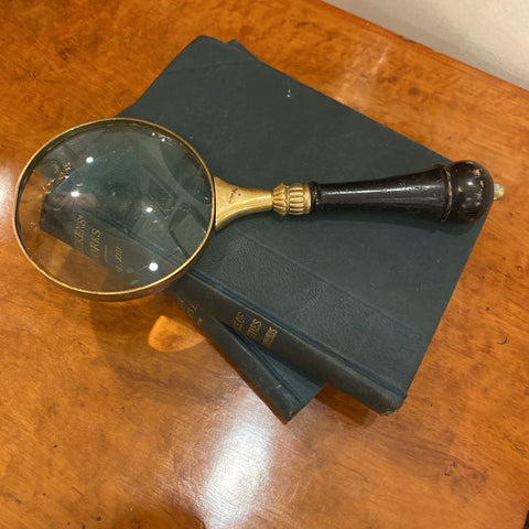 Vintage Magnifying Glass 9"l x 4"w