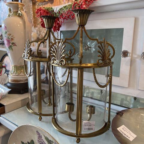 |F| PAIR Antique French Wall Sconces 15x8