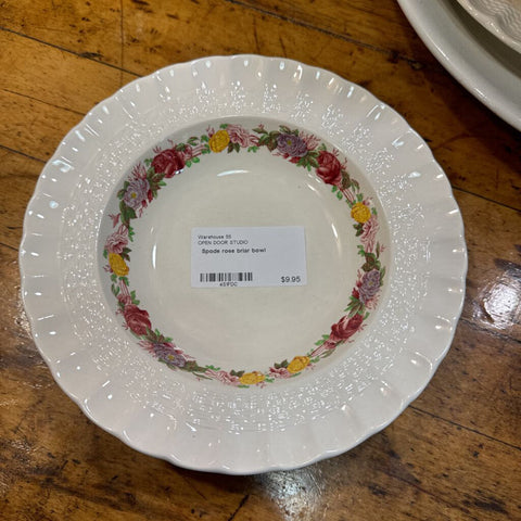 Spode rose briar bowl