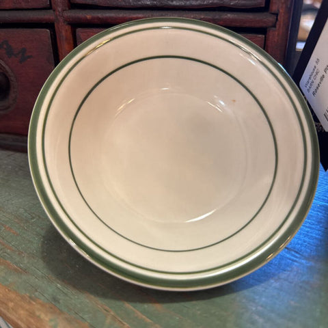 Green Stripe Bowl