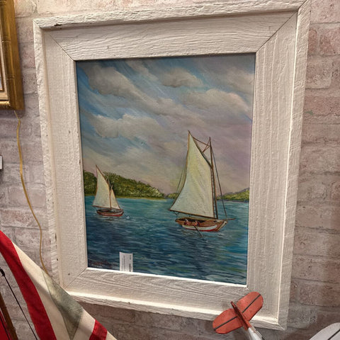 Fred Farmakis Oil Painting. 22x27