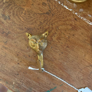 Brass Fox Hook