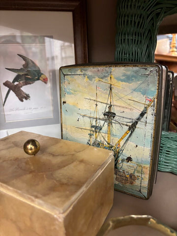 HMS Victory Ship Tin 7in