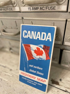 Jens Fresh Vintage ~ vintage Canada map